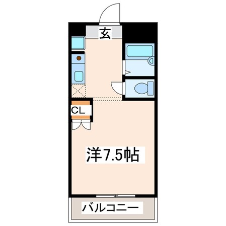 メルシーハイツの物件間取画像